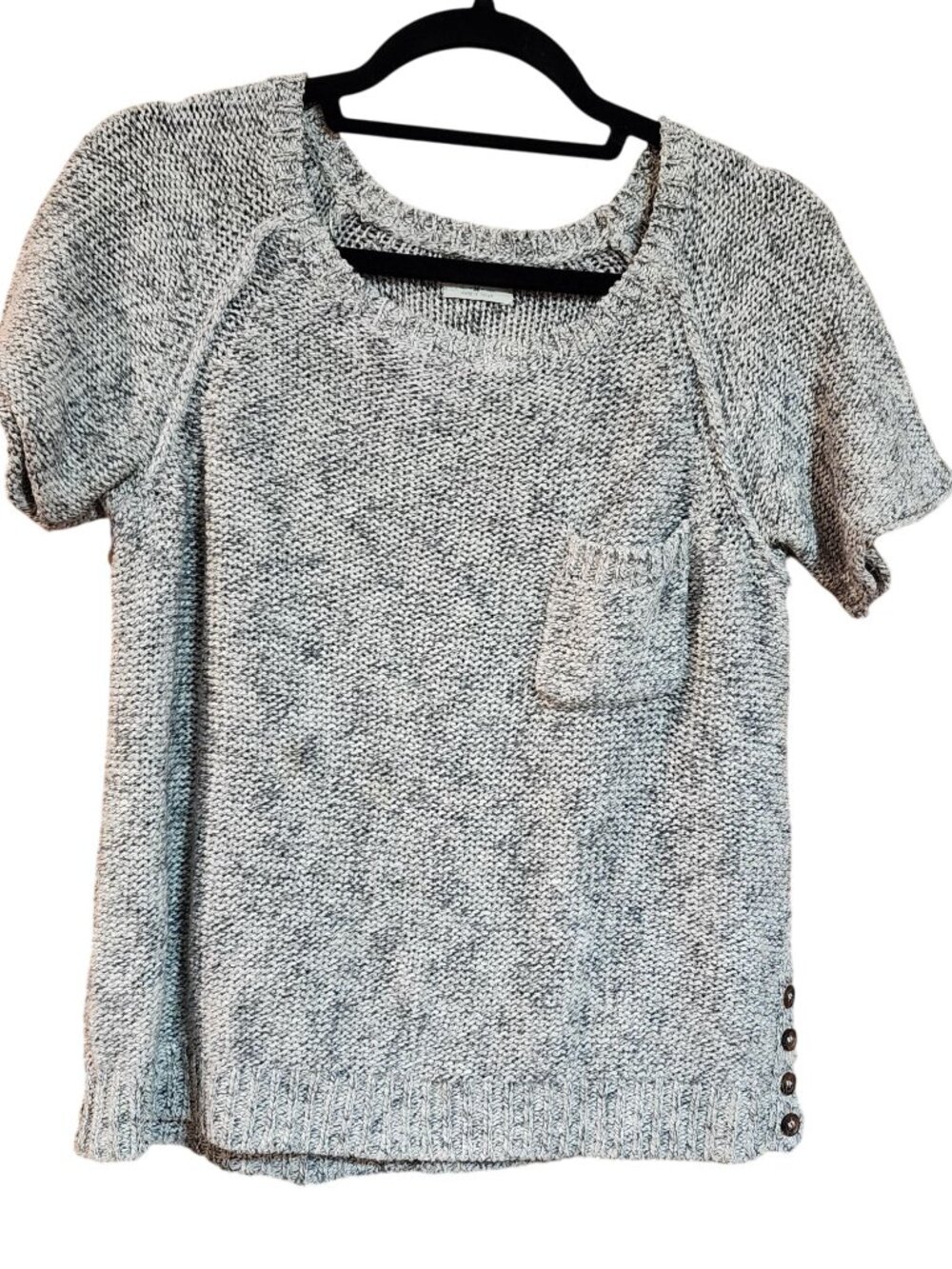 Wallace Cropped short sleeved sweater womens size M